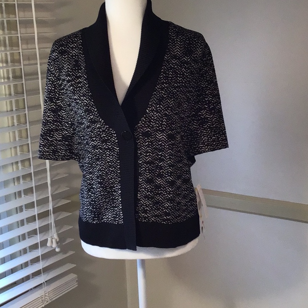 Jones New York Dressy Cardigan/Jacket. NWT  Workwear Sophisticated Career - Picture 7 of 12